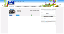 Desktop Screenshot of castor-canoe.ruedesloisirs.com